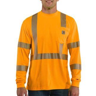 Carhartt Force Hi-Vis Long Sleeve T-Shirt, Class 3 – 100496-824