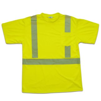 Breezelite Hi-Vis T-Shirt with Segmented Striping, Class 2